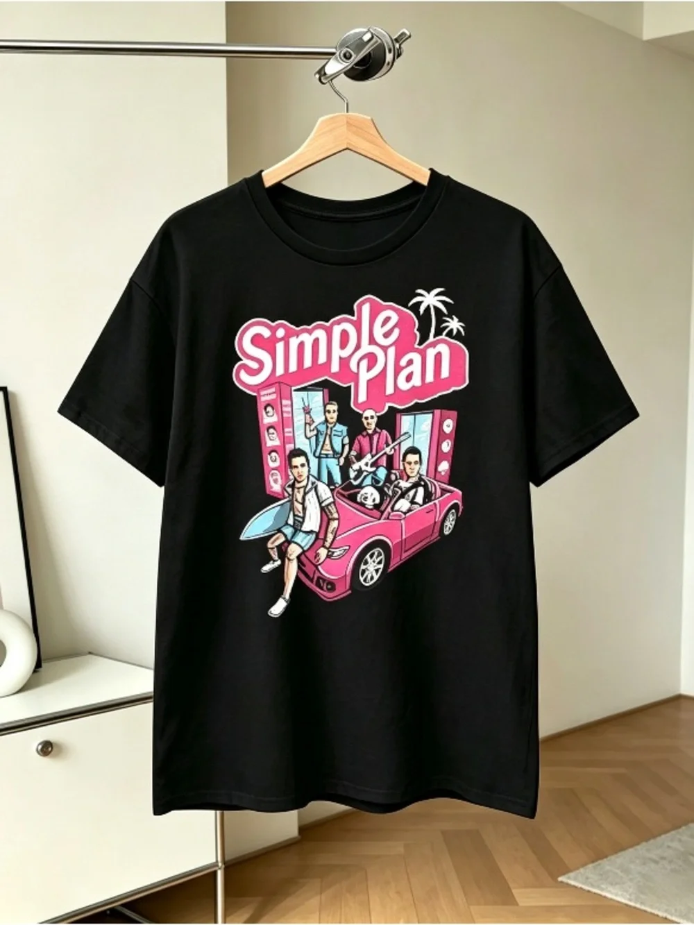 Simple Plan Barbie Cute Fan Gifts Classic Womens Mens T-shirt Unisex